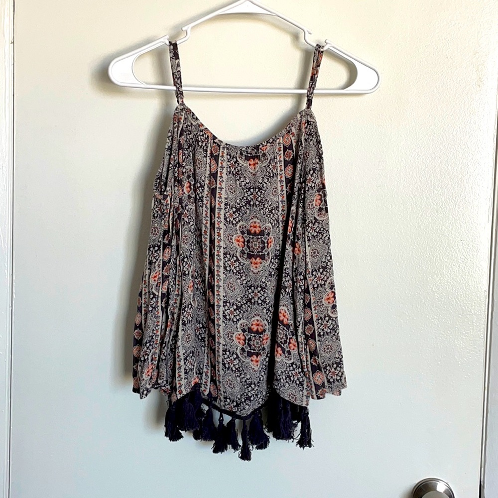 Off the shoulder shirt
